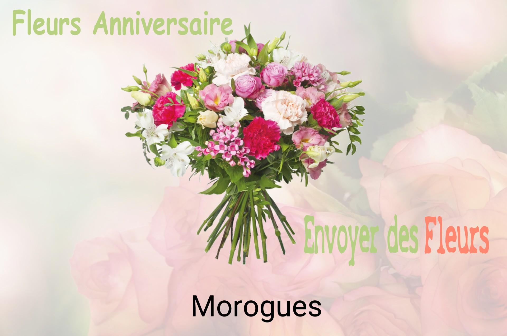 Bouquet de fleurs d’anniversaire livré à Morogues